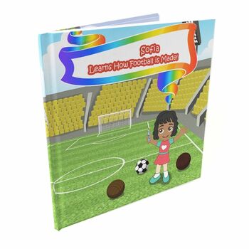 Super Personalised Book Your Child Visits Football Past, 4 of 6