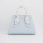 Blue Medium Structured Tote Bag, thumbnail 2 of 7