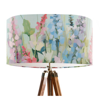 Delphi, Summer Pastel Floral Lampshade, 6 of 8