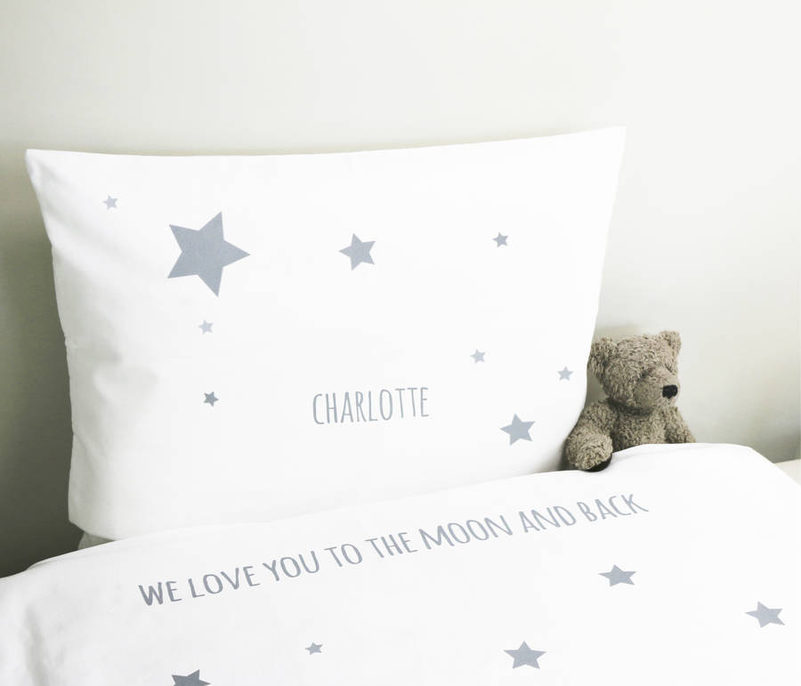 Personalised Child's Bed Linen By Minna's room