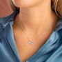 Family Star Birthstone Personalised Necklace, thumbnail 1 of 11