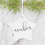 Personalised Ceramic Christmas Decoration, thumbnail 6 of 7