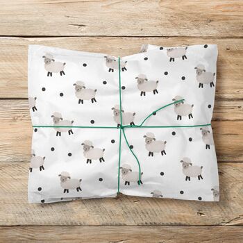 Sheep Gift Wrapping Paper Roll Or Folded, 2 of 3