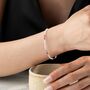 Natural Amethyst And Moonstone Bracelet, thumbnail 2 of 7