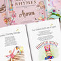 Nursery Rhymes And Personalised Poems In Adorable Pink, thumbnail 7 of 9