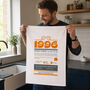 Personalised 30th Birthday Gift Microfibre Tea Towel, thumbnail 2 of 10