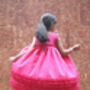 Jewel Rose Cotton Dress, thumbnail 3 of 5