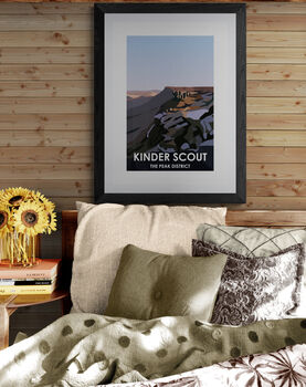 Kinder Scout Peak District Art Print, 3 of 4