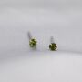 Sterling Silver August Birthstone Earrings, thumbnail 7 of 12