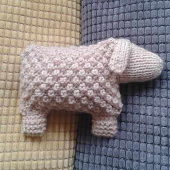Welsh Mountain Sheep Knitting Kit, 2 of 5