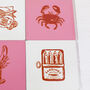 Seafood Inspired Ceramic Coasters, thumbnail 4 of 4