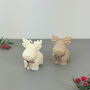 Christmas Reindeer Candle And Christmas Decoration, thumbnail 11 of 12