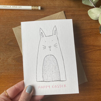 Easter Bunny Greeting Card, 6 of 8