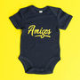'Amigos' Father And Son T Shirt And Babygrow Set, thumbnail 3 of 4