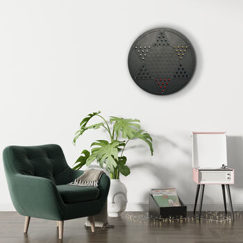 Chinese Checkers Wall Mounted Game Board, 8 of 8