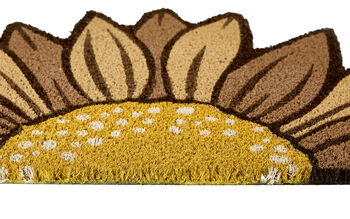 My Mat Printed Coir Sunflower Coir, 4 of 4