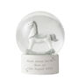 Personalised Rocking Horse Glitter Snow Globe, thumbnail 5 of 5