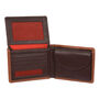 Men's Tan Rfid Wallet With Coin Pouch, thumbnail 2 of 3