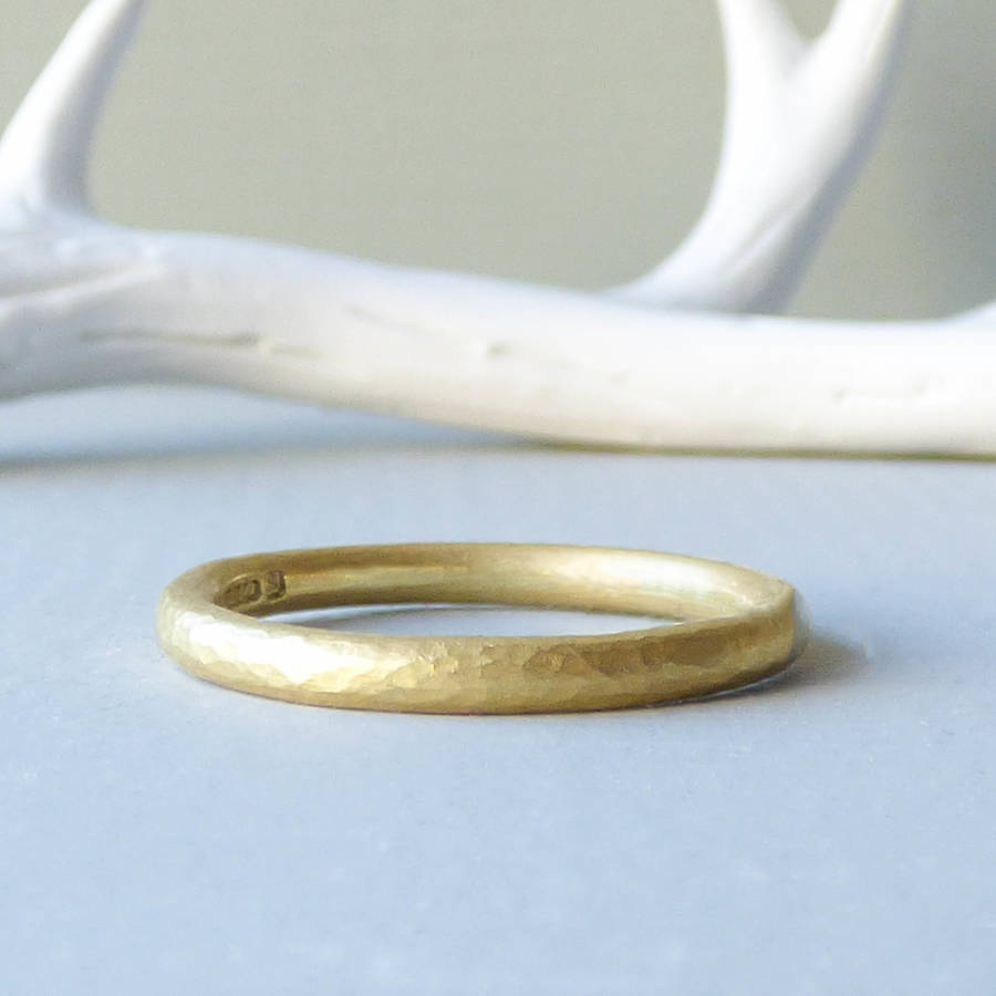 Magni 18ct Fairtrade Men's Ethical Wedding Ring By Shakti Ellenwood