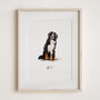 Pet Portrait Gift Hand Drawn Illustration, thumbnail 11 of 11