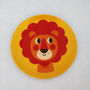 Retro Melamine Lion Plate, thumbnail 2 of 3