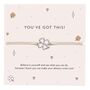 You've Got This Four Leaf Clover Bracelet, thumbnail 2 of 7