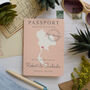 Location Map Passport Wedding Invitation, thumbnail 11 of 12