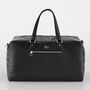 Men’s Personalised Tailored Luxe Weekender Bag, thumbnail 5 of 10