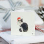 Christmas Cat Gift Tags, Pack Of Four, thumbnail 2 of 2