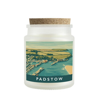 Padstow Scented Glass Jar Candle • Cornwall • Cornish Gift • Coastal Living • Gift Box, 2 of 3