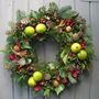 Fresh Classic Traditional Christmas Wreath, thumbnail 1 of 7