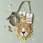 Leo Lion Basket Bag, thumbnail 2 of 5