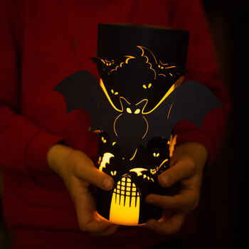 Halloween Bat Lantern Decoration Gift, 2 of 9