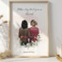 Personalised Best Friend Gift Portrait Print, thumbnail 6 of 6