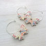 Butterfly Wine Glass Charms, thumbnail 4 of 6