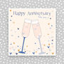 Happy Anniversary Card With Love, thumbnail 1 of 3