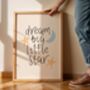 Dream Big Little Star Art Print, thumbnail 1 of 8