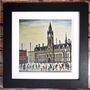 Framed 'Manchester Town Hall' Print. Lowry Style, thumbnail 2 of 3