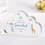 Personalised Grandad First Father’s Day Cloud Plaque, thumbnail 1 of 5