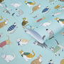 Cat Pattern Wrapping Paper, thumbnail 2 of 2