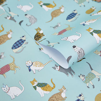 Cat Pattern Wrapping Paper, 2 of 2