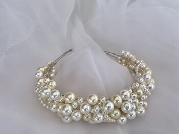 The Grace Bridal Hairband, 11 of 12