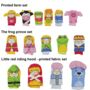 Personalised Wooden Finger Puppet Theatre And Puppets, thumbnail 12 of 12