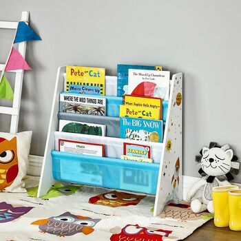 Space Saving Kids Bookcase Storage Shelf Organiser, 3 of 7
