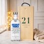 Personalised 21st Birthday Vodka Gift Set With Custom Lid, thumbnail 3 of 11
