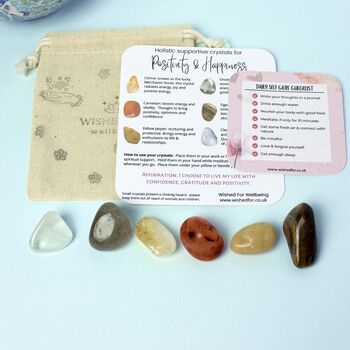 Positivity Crystals Wellbeing Kit, 2 of 7