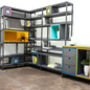 Rhys Box Section Colourful Shelves With Storage, thumbnail 1 of 10