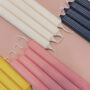 Colourful Pastel Soy Wax Taper Candle And Dinner Candle, thumbnail 4 of 9