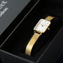 Ladies Personalised Gold Watch – Architēct Lille, thumbnail 6 of 6