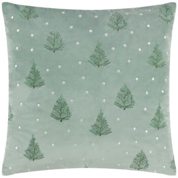 Evergreen Christmas Tree Cushion, 3 of 3